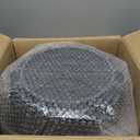 Perforated Sump Basin with Cover, Perforated Sump Pump Bucket with Drilled Holes for Crawl Spaces, Yards, Patios, Driveways and basements (13 x 11.4 x 15 Inch)