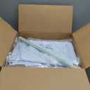 3 Pieces Large Christmas Deer Outdoor Decorations 23-45'' 2D PVC Reindeer Family Silhouette Set White Reindeer Christmas Yard Decoration for Outside Lawn Garden Xmas Holiday Party Decor