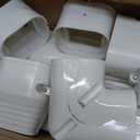 Easy to Install, Thick PVC Material, DIY Painting, Heat Resistance, with Screws, Decorative, Suitable for Most AC Line Set
