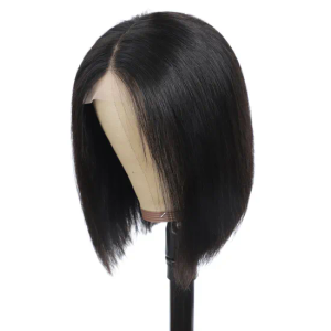  Straight Bob Wigs For Black WomenShort Bob Human Hair Wigs Clip in U Part Wig Human Hair Natural Black