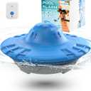 Pool Alarm for Inground & Above Ground Pools,Adjustable Sensitivity Water Detection Alarms Covers 20x40ft,85dB+ Safety Alert for Kids,Pets & Accidental Entry,Weatherproof UV&Corrosion Resistant BU&GR