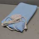 Sunbeam XL Heating Pad for Back Neck and Shoulder Pain Relief with Sponge for Moist Heating Option Extra Large 12 x 24" Blue