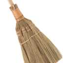 Vietnamese Straw Soft Broom for Cleaning with Long Handle Broom- Broom Decorative 9.45'' Width, 45.28" Length