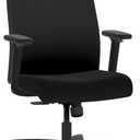 HON Ignition 2.0 Ergonomic Office Chair, Lumbar Support, Desk Chair, Black, Oversized
