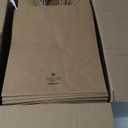 BagDream 10x5x13 Kraft Shopping Bags 100Pcs Brown Paper Bags with Handles Bulk, for Gifts, Merchandise, Retail, Party Favor, Take-out, Grocery, Recycled Paper Gift Sacks