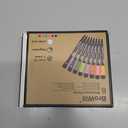 Browill Magnetic Dry Erase Markers, Fine Tip Low Odor Whiteboard Markers for Kids & School, Work On White board & Calendar, Refrigerator (12 Pack)