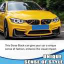 Front Bumper Lip Fit for F82 F83 M4 2014-2019,for 2015-2018 F80 M3 Glossy Black Front Bumper Spoiler Splitter ABS Front Splitter Bumper