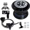 JMCHstore Front Rim Disc Hydraulic Brake Kit For Coleman BT200X CT200U-EX CT200U-EXR, Axis M200 Massimo Baja Trailmaster MB200 MB200S 196cc Viper Hisun 200cc Mini Bike