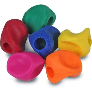The Pencil Grip Mini Pencil Grips 50 Pack, Assorted Bright Colors (TPG-17550) (50 Count (Pack of 1))