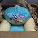 Bluey Kids Sofa Bean Bag Armchair, Soft Plush Lounge Chair for Bedroom or Playroom, 17 inches x 17 inches x 20 inches