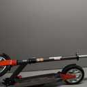 Mongoose Elevate Duo Air Youth/Adult Folding Kick Scooter, Air Filled Tires, Ages 8 Years and Up, Kickstand, Max Rider Weight 220 Pounds