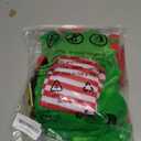 Christmas Elf Costume for Boys - 6PCS Santa's Helper Costume - Velvet Elf Outfit Set for Kids Christmas Party (Medium(8-10 Years))