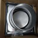 6-Inch External Extractor Wall Vent Cushioned Non Return Flap