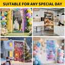 Wedding Welcome Sign Stand, Adjustable Wedding Sign Holder,Heavy Duty Metal Welcome To Our Wedding Sign Display Stand for Wedding Parties Commercial Events (White)