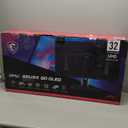 msi MPG 321URX QD-OLED, 32" 4K UHD Quantum Dot OLED Gaming Monitor, 3840 x 2160, 0.03ms, 240Hz, True Black HDR 400, 90W USB Type C, HDMI, DP Port