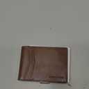 CHUNCHIU Wallet for Men and Women - Leather Wallet Slim RFID Blocking Bifold - Vintage Minimalist Card Holder with ID Window, Money Clip & Coin Pocket - Gift for Dad, Mom