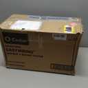 O-Cedar EasyWring Microfiber Spin Mop, Bucket Floor Cleaning System, Red, Gray, Standard