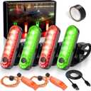 Kayak Navigation Lights Battery Operated, Battery Boat Navigation Lights, Waterproof Kayak Lights for Night Kayaking, Marine Safety Lights for Paddle Board, Pontoon Boat, Dinghy