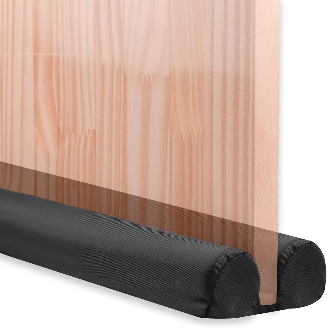 Adjustable Under Door Draft Stopper - Effectively Blocks Cold Air, Wind, Dust, and Reduces Noise - 30" Length