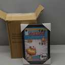 Comic Book Frame, 8 Pack, UV Protection,Black Mat, Fits Current Comics up to 6 3/4" x 10 1/4", Wall or Tabletop Display,Spring Clips for Thicker Comics as Well