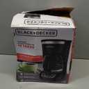 Black+Decker 12-Cup Digital Coffee Maker, Programmable, Washable Basket Filter, Sneak-A-Cup, Auto Brew, Water Window, Keep Hot Plate, Black
