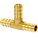 Gasher ID Hose Reduce Barb Tee 3 Way Union Fitting Intersection/Split Brass Water/Fuel/Air Set Of 10