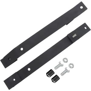Front Longer Seat Track Extensions Kit for Ford Mustang or Cobra 1979-2004 Driver or Passenger Side, Extends Seat Back 4.5'' and Raises 0.5''