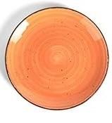 Dessert Plate Set of 6,7.5 Inch Ceramic Salad Plate, Microwave & Dishwasher Safe Dinner Plates, Gifts for Mother Women Men,Blue