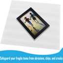 100 Pack Foam Sheets, DAT 12" x 12", 1/16" Thickness, Foam Wrap Cushioning Material, Moving Supplies for Packing Storage and Shipping