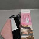 Ukliss Mini Curling Iron, 30s Fast Heat, 5 Temp Settings, Dual Voltage with UK/EU Plug, Auto Shut-Off & Heat Mat