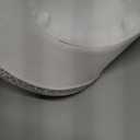 Women-Western-Glitter-Cowboy Hat - Sparkle-Cowgirl-Hat Roll-UP- Brim-Fedora-Hat for Disco Costumes Party (Medium, Plastic Silver)