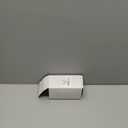 ANRODUO Pack of 2 White Throw Pillow Covers Luxury Fluffy Pillows Faux Fur Decorative Pillows Plush Cushion Case Fuzzy Mongolian Merin Style for Bed Couch Sofa Living Room Spring Decor 18x18 Inch