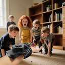 HNCSFW Spider Silk Launcher for Kids,Web Shooters- USB Type c Charging, Launch Distance 8ft - Can Grab Small Objects-Variety of Play Modes (Black) Kids Edition