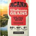 ACANA Wholesome Grains Dry Dog Food Red Meat & Grains Beef Pork & Lamb Recipe 22.5lb Bag (EXP 12/31/36)
