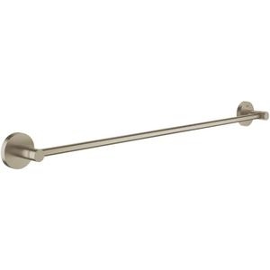 Essentials 24 Inch Towel Bar, Brushed Nickel Infinity