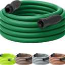 Flexzilla Colors SwivelGrip Garden Hose 5/8 in. x 50 ft., Lightweight All-Weather Water Hose, Durable and Flexible, Leak-Free Connections, Forest Green
