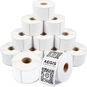 2" X 3" Direct Thermal Labels (6000 Count, 11 Rolls) - Perforated Product