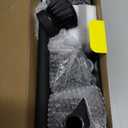 Kitchen Soap Dispenser with Sponge Holder Set for Sink Caddy, Hand Soap and Dish Soap Dispenser with Brush (Black)