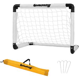 Soccer Goal,Small Soccer Goals for Kids, Foldable Mini Soccer Goal Set with Portable Soccer Net for Kids, Kid Soccer Goal for Indoor Outdoor Backyard Play, Soccer Toy Gift for Children
