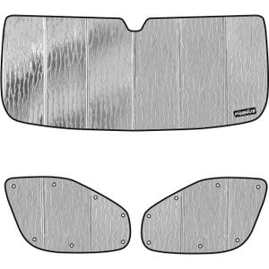 Pigenius Windshield & Side Sunshade for Ram ProMaster (2014-2026) | Thick Foam Armor Custom Fit Cab Set (Front + Sides)