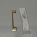 10 Pack 5 Inch(128mm) Kitchen Cabinet Handles Brushed Gold Cabinet Pulls Kitchen Cabinet Hardware Drawer Pulls for Cupboard Wardrobe