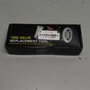 22Pcs Quick Change Tire Valve Tool Kit, Tire Valve Stem Core Quick Replacement Tool Kit, Perfect Tool for Replacing Leaky Valves in Cars, ATVs, Trucks, etc., With 4 TR413/TR414, 8-Way Valve Tool