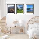 JCJMY 19.7x27.6 Puzzles Frame for 50x70 cm Puzzle Poster Photo Picture, Display 18x24 with Mat or 19.7 x 27.6 without, Wall Hanging 19.7 by 27.6 inch 1000 Pieces Puzzles Frame, 2 Pack, Black