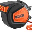 VEVOR Retractable Air Hose Reel 3/8IN x 50FT Hybrid Air Hose Max 300PSI