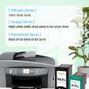 LOMENTICS 96XL 97XL Ink Cartridges Black Color Combo Pack (2-Pack, 1Black/1Tri-Color) Replacement for HP Ink 96XL 97XL for Deskjet 6940 6980 9800 Officejet 7310 7210 Printer