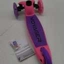Scooter for Kids Ages 3-5 - Light Up Wheels, Extra Wide Deck, Foot Activated Break, Self Balancing Kids Toys for Boys & Girls
