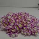 Set of 36 Hawaiian Leis Flower Lei Hawaiian Necklace Tropical Hawaii Luau Party Favors Decoration for Beach Birthday Graduation Kids Photo Prop, 41 Inches (Purple)