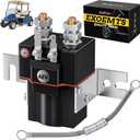 48V Club Car Solenoid, 4 Terminal Solenoid Coil for Club Car 1995-up DS & 2004-2008 Precedent Electric Golf Cart, Golf Cart Coil Solenoid with Resistor Replace OEM# 101908701 102774701