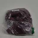 Modal Soft Cropped Sweatshirts for Women Long Sleeve Crew Neck Pullover Crop Top (Large, Maroon)