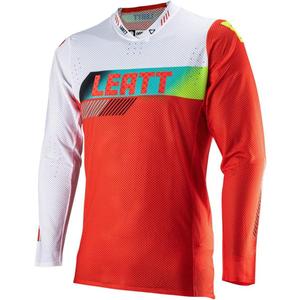 Leatt Jersey Moto 5.5 UltraWeld #S Tiger (Large, Red)